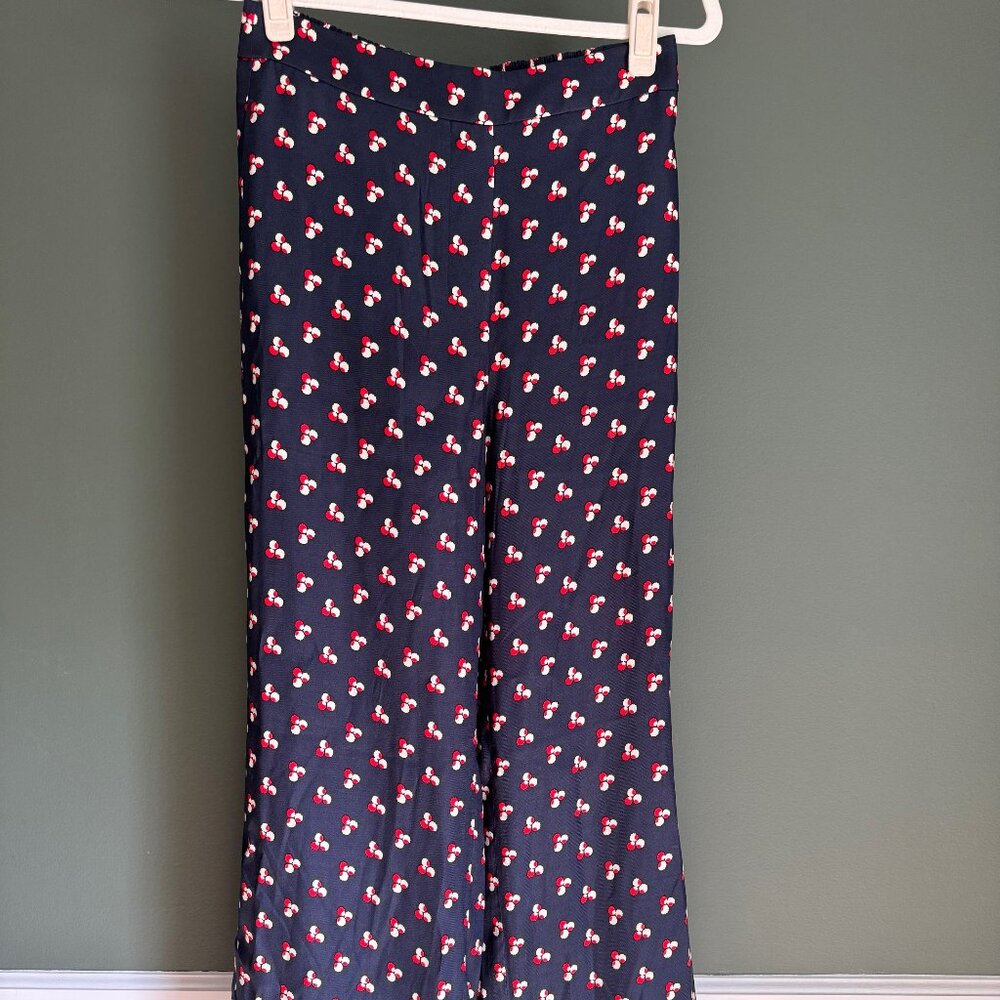Boden Printed Pull On Trousers! So cute! NWOT!